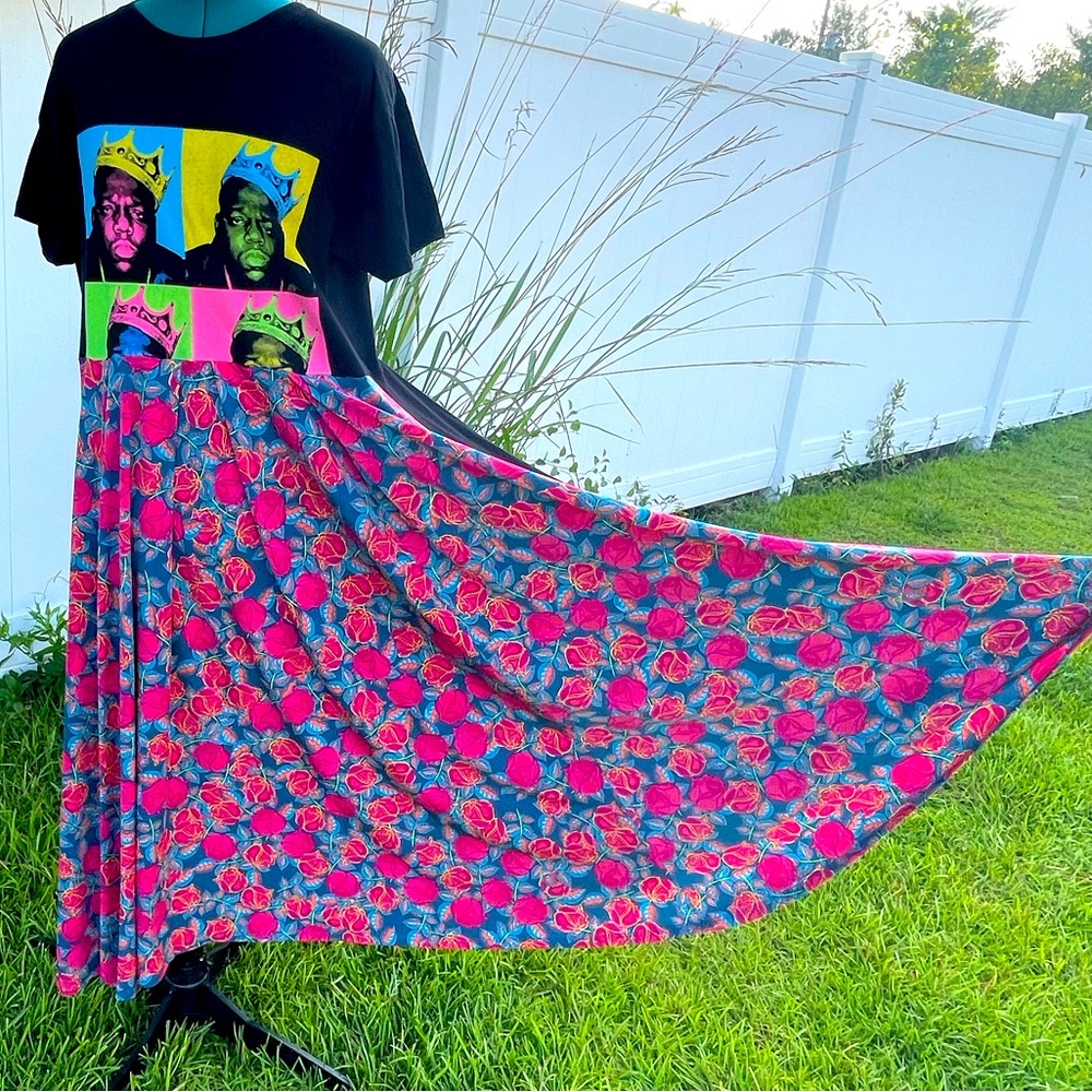 Notorious B.I.G T-Shirt Maxi Dress